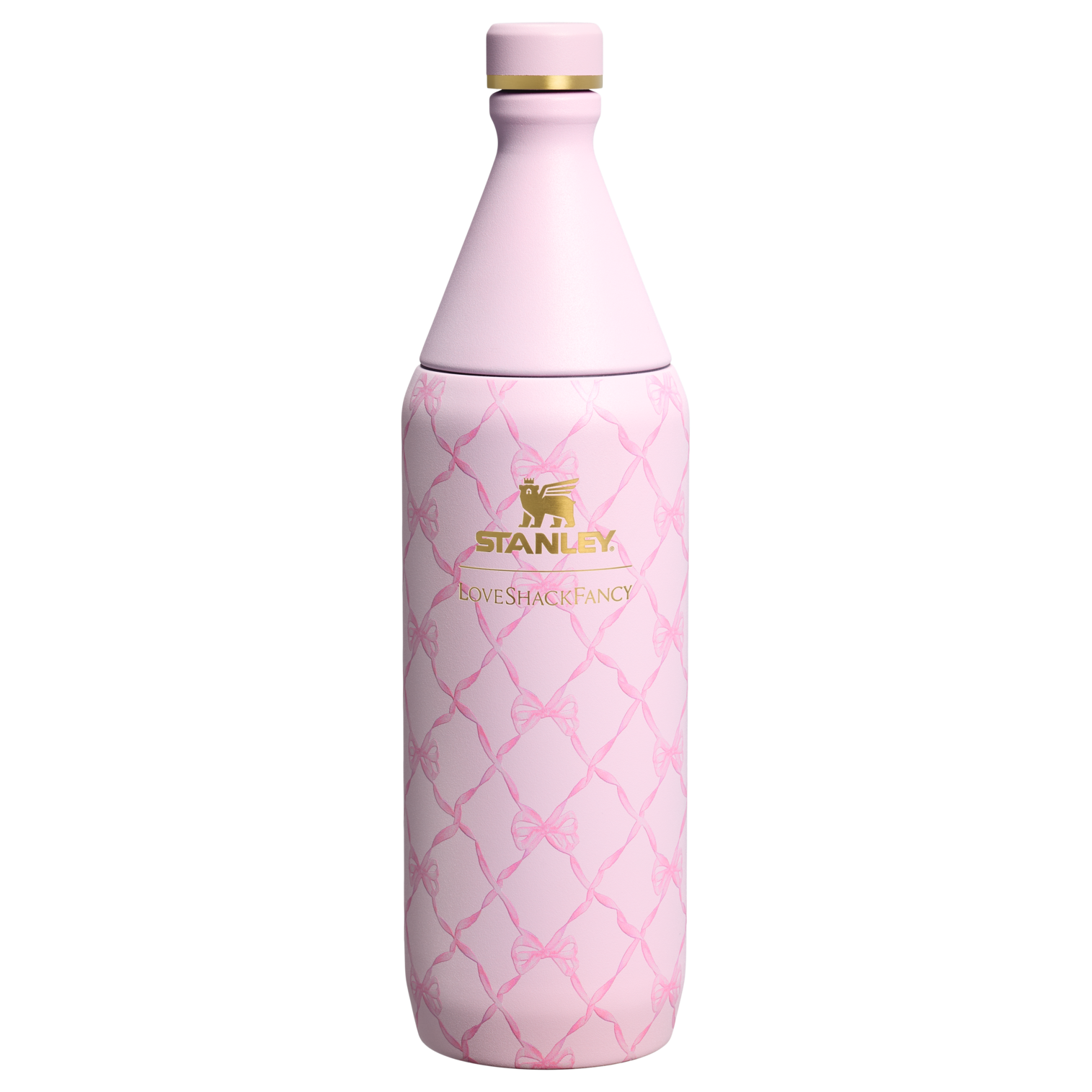 Stanley 1913 x LoveShackFancy Holiday All Day Slim Bottle